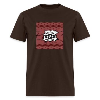Detective Whiskers - Men's T-Shirt - brown - Front - Jose (178cm)