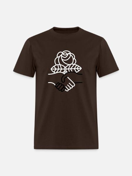Democratic Socialists of America - Men's T-Shirt - brown