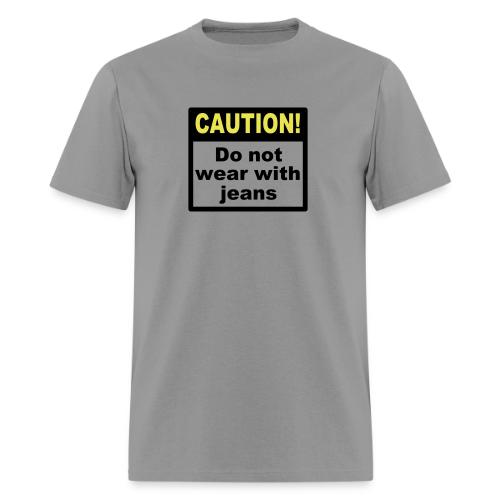 jeanscaution2 - Men's T-Shirt