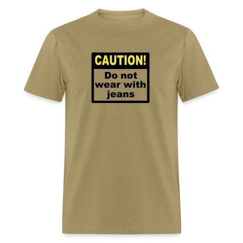 jeanscaution2 - Men's T-Shirt