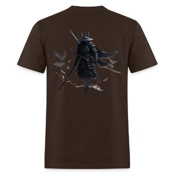 NiNjA - Men's T-Shirt - brown - Back - Jose (178cm)
