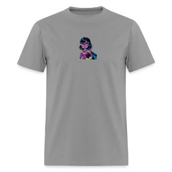 Design of superhero crumbs - Men's T-Shirt - rock - Front - Jose (178cm)