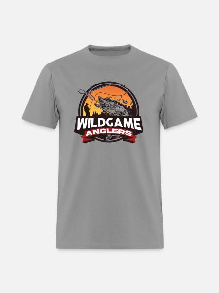 Wildgame Anglers Transparent - Men's T-Shirt - rock