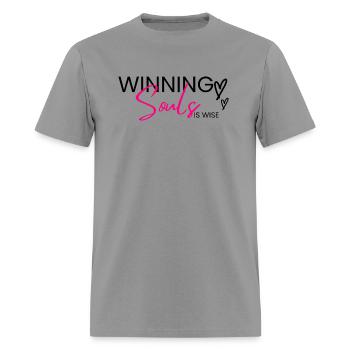 Winning Souls Is Wise - Men's T-Shirt - rock - Front - Jose (178cm)