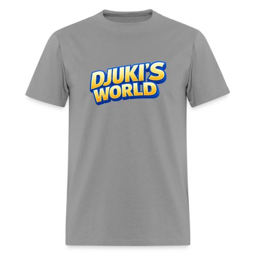 DJUKI’S WORLD – Golden Logo - Men's T-Shirt