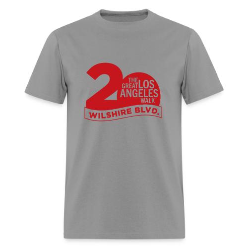 The Great Los Angeles Walk 2025 (20th Anniv.-Red) - Men's T-Shirt
