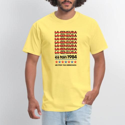 Censorship Is So 1984 (Spanish) - Men's T-Shirt