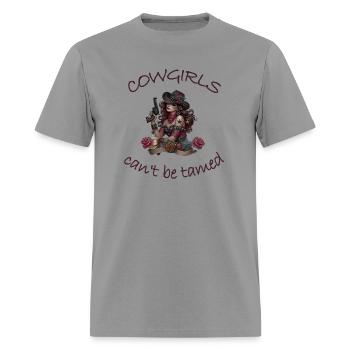 COWGIRL GLITTER - Men's T-Shirt - rock - Front - Jose (178cm)