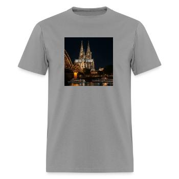 Cologne Night - Men's T-Shirt - rock - Front - Jose (178cm)
