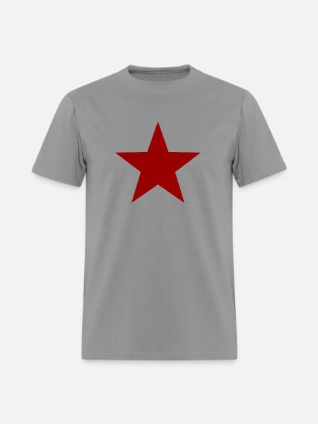RED STAR 001 - Men's T-Shirt - rock