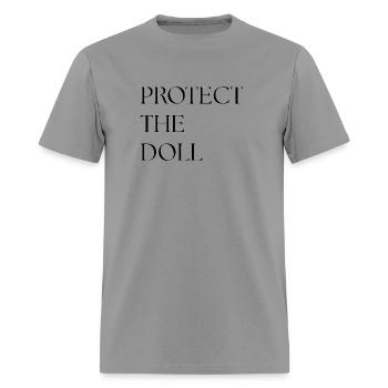 PROTECT THE DOLL - Men's T-Shirt - rock - Front - Jose (178cm)