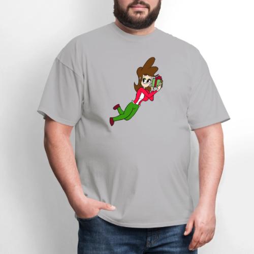 Coll Holding a Present - Men's T-Shirt