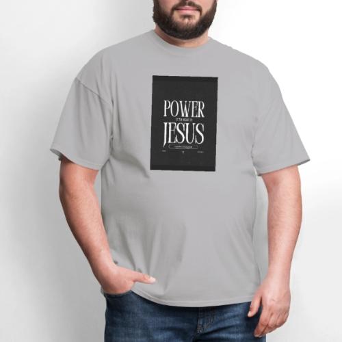 Jesus Power: Conquer Fearlessly - Men's T-Shirt