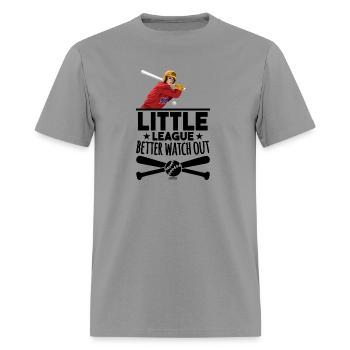 Baseball baseball bat baseball player - Men's T-Shirt - rock - Front - Jose (178cm)