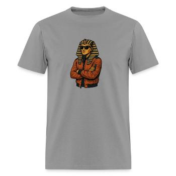 "The Cool Pharaoh" - Men's T-Shirt - rock - Front - Jose (178cm)