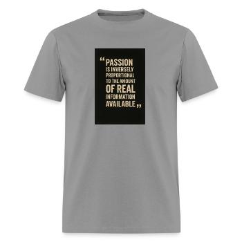 Information - Men's T-Shirt - rock - Front - Jose (178cm)