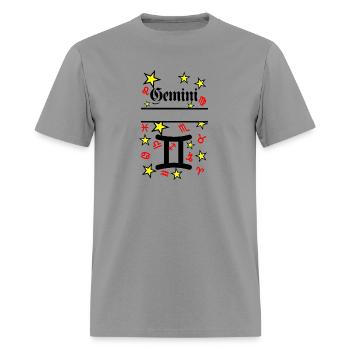 Zodiac sign Gemini Gemini - Men's T-Shirt - rock - Front - Jose (178cm)