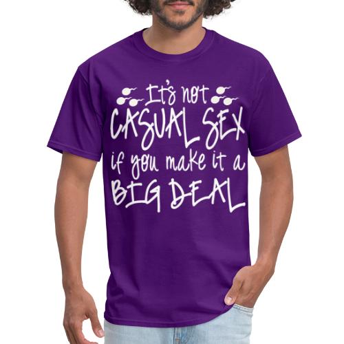 Casual Sex | White - Men's T-Shirt