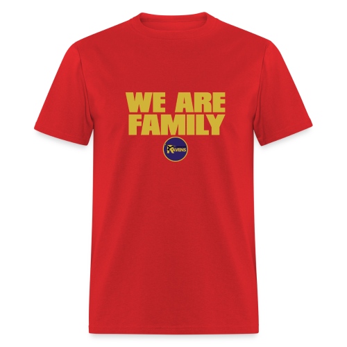 we are family Ravens - Men's T-Shirt