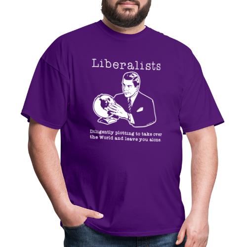 liberalists-dilligently - Men's T-Shirt
