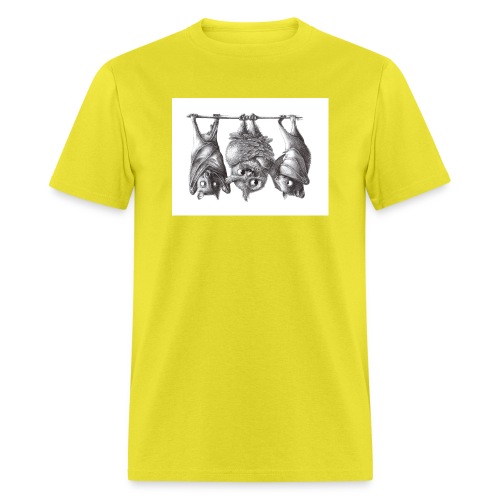 Vampire Owl with Bats - Men's T-Shirt