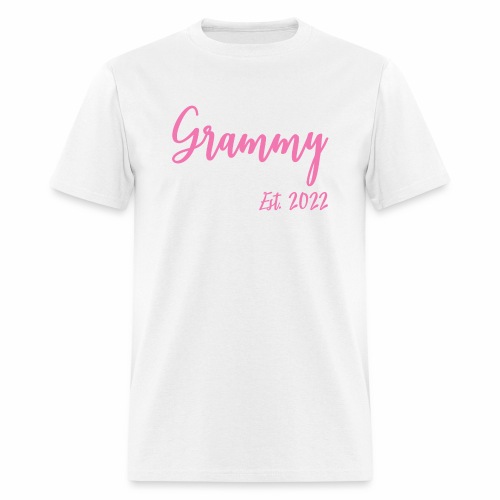 Grammy Est. 2022 New Mothers Grandma Announcement - Men's T-Shirt