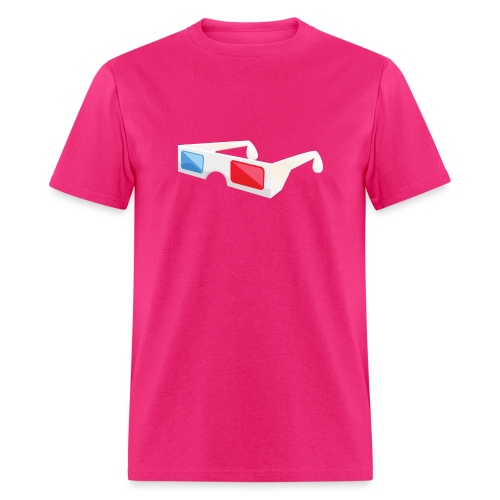 3D glasses - Men's T-Shirt