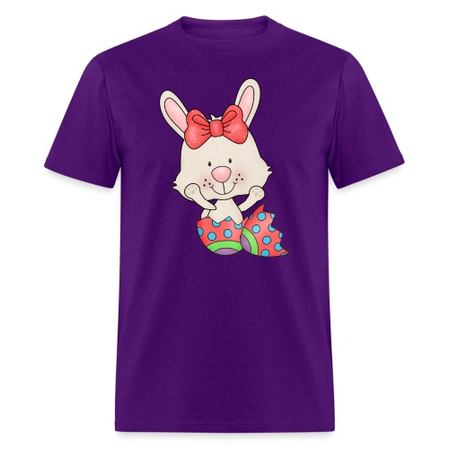 Easter Egg Bunny 6 png - Men's T-Shirt