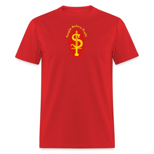 people before profit - Men's T-Shirt