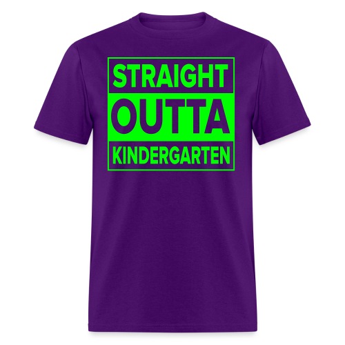 Straight Outta Kindergarten - Men's T-Shirt