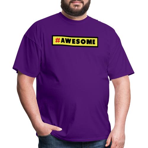 Awesome Hashtag - Men's T-Shirt