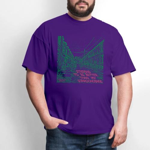 Surroundings Front/Back (Lighter Inks) - Men's T-Shirt