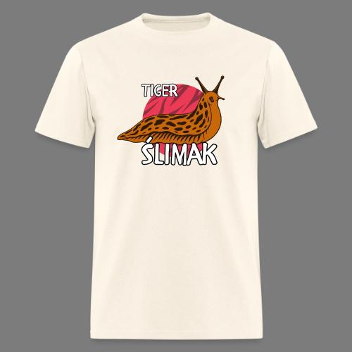 Tiger Ślimak Funny Polish Meme Animal Hybrid - Men's T-Shirt