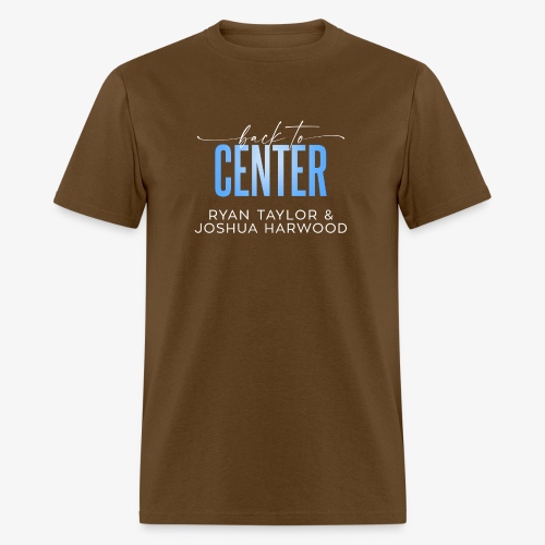 Back to Center Title White - Men's T-Shirt