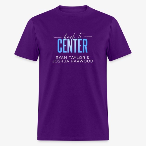 Back to Center Title White - Men's T-Shirt