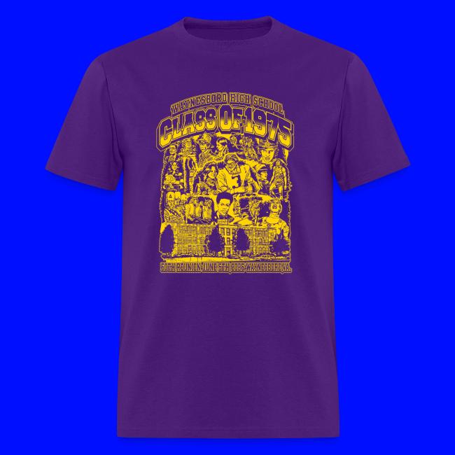 WHSClass Of '75 50th Reunion T-shirt By Tom Arvis