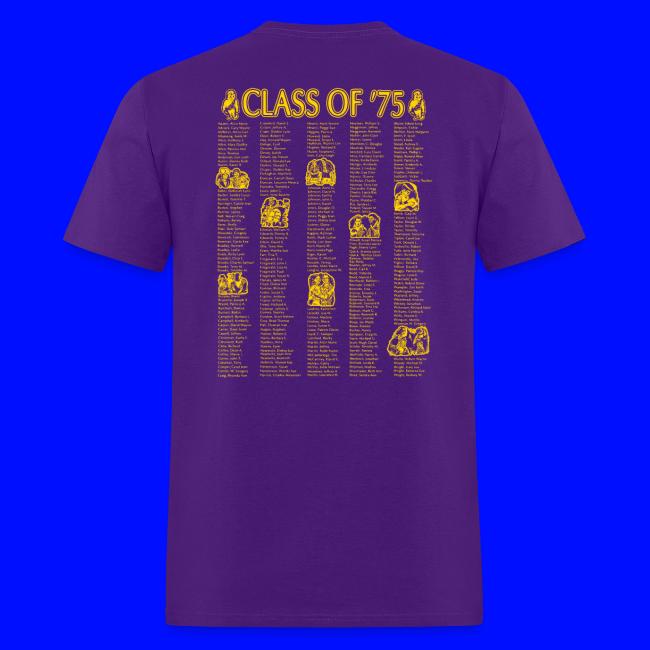 WHSClass Of '75 50th Reunion T-shirt By Tom Arvis