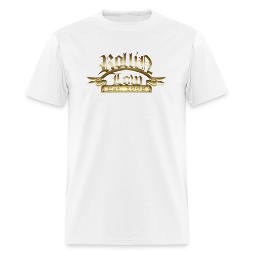 Rollin Low Plaque by RollinLow - Men's T-Shirt