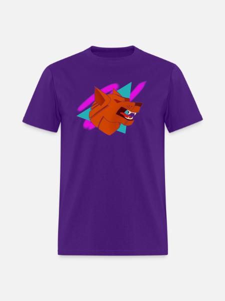 80s Clan - Men's T-Shirt - purple