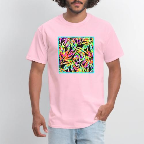 Chic Neon Pattern: Vibrant Bliss - Men's T-Shirt