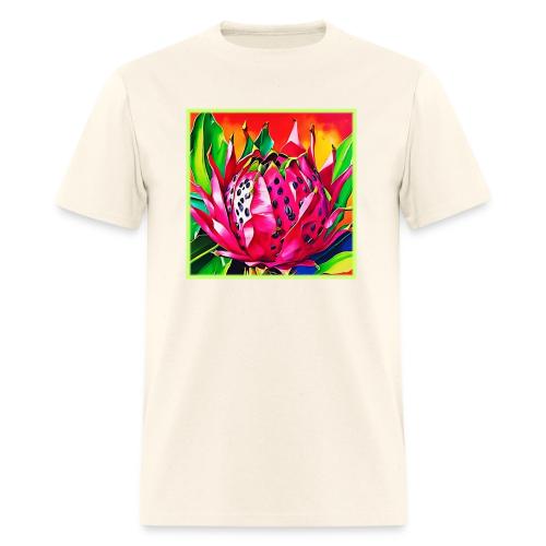 Exotic Dragon Fruit Bloom - Men's T-Shirt