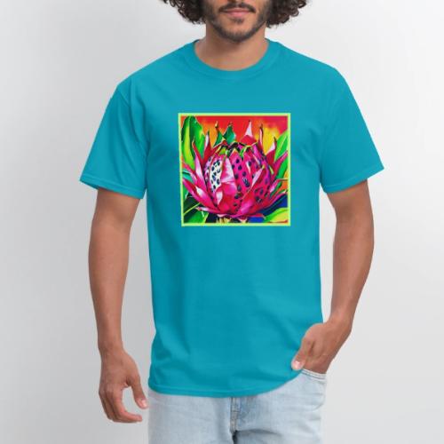 Exotic Dragon Fruit Bloom - Men's T-Shirt