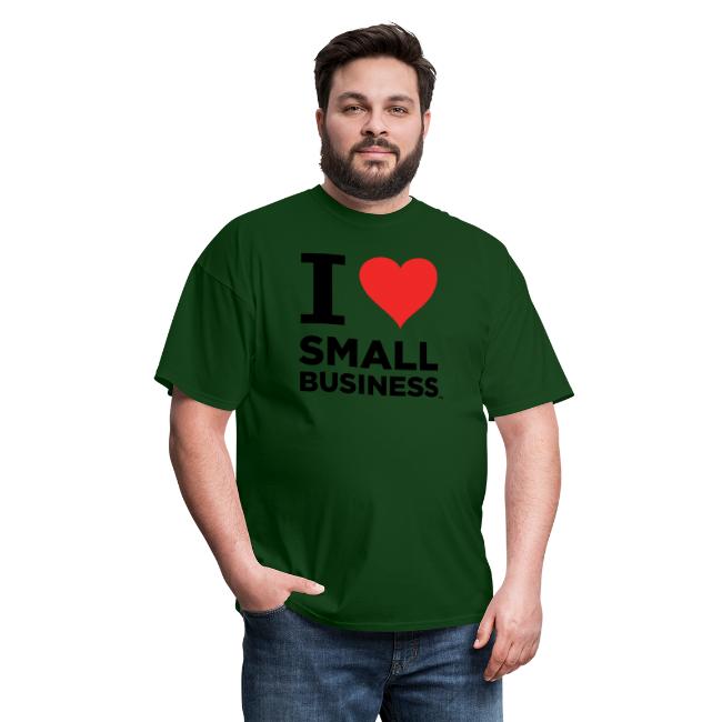 I Heart Small Business (Black & Red)