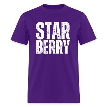 Star Berry - Men's T-Shirt - purple - Front - Jose (178cm)