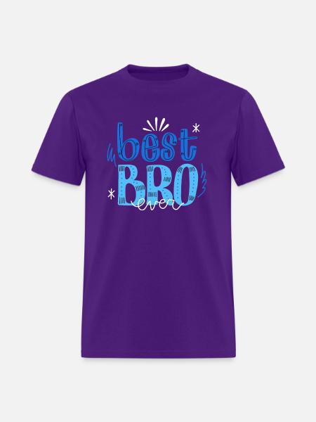 Best BRO - Men's T-Shirt - purple