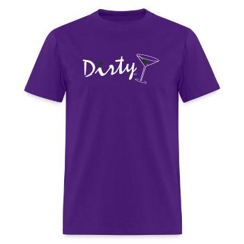 Dirty Martini Martini Happy Hour - Men's T-Shirt - purple - Front - Jose (178cm)