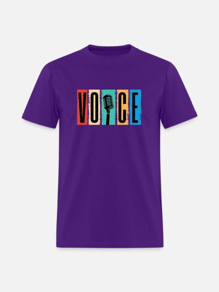 VOICE - Men's T-Shirt - purple