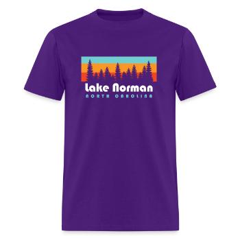 Lake Norman Nc Lake Norman North Carolina - Men's T-Shirt - purple - Front - Jose (178cm)