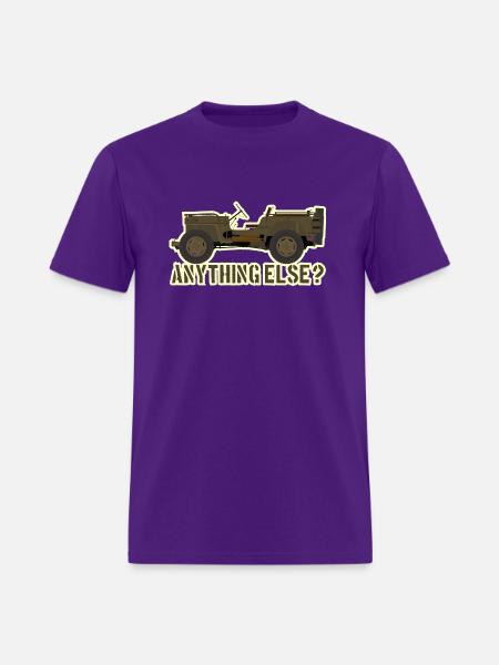 Anything else? - Men's T-Shirt - purple