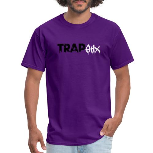 TRAPSTIX LOGO (Black x White) - Men's T-Shirt